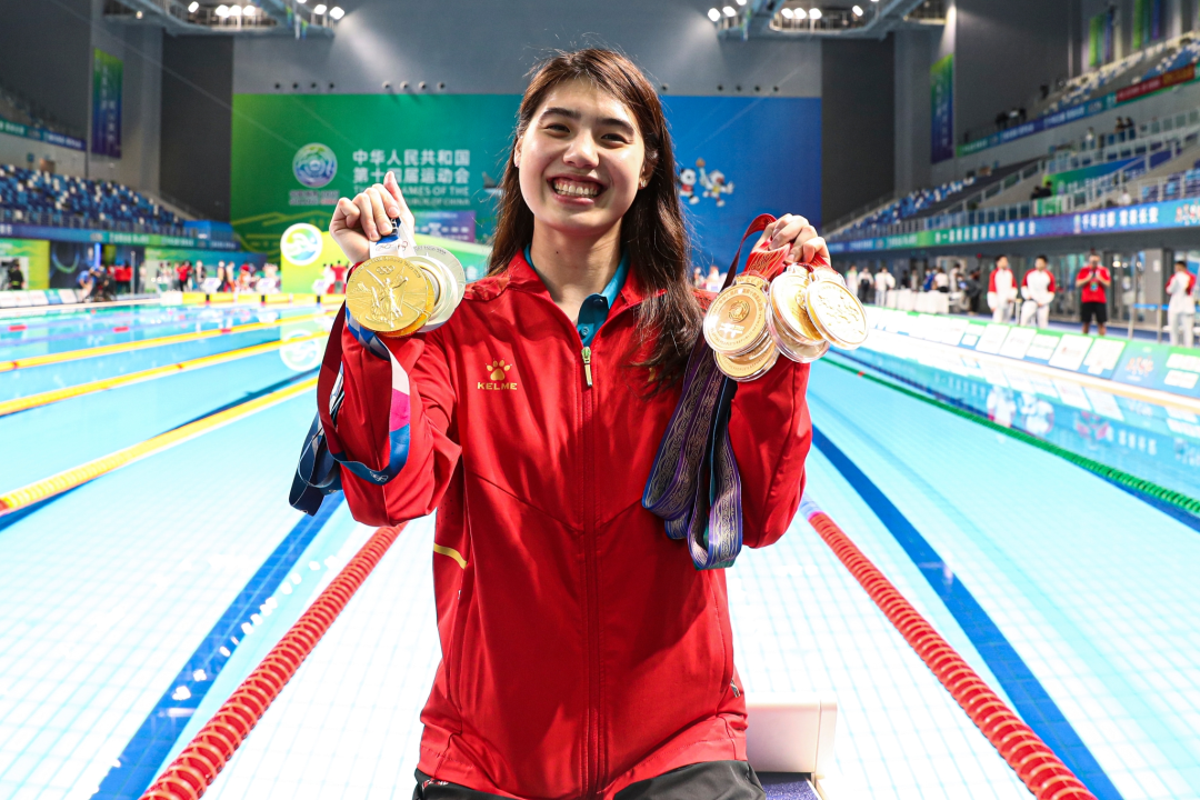 杭州亚运会上夺冠的15名中国泳坛女将-第29张图片-欧洲杯直播_2024欧洲杯直播_欧洲杯赛事直播_jrs免费直播